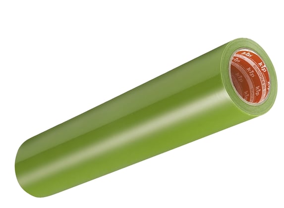Kip beschermfolie groen 100mtr x 12,5cm 