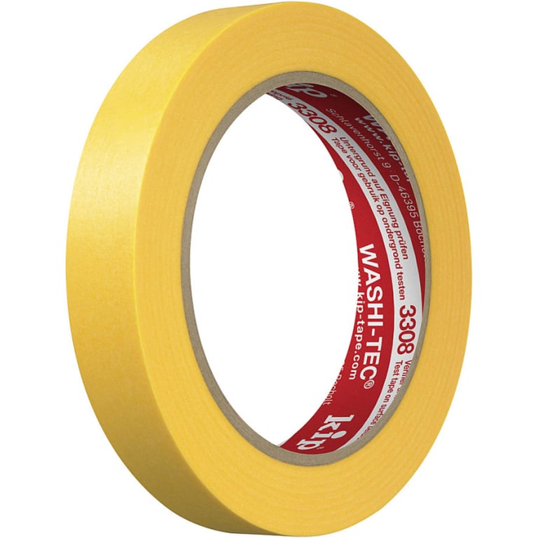 Kip 3308 fineline tape geel 50mtr