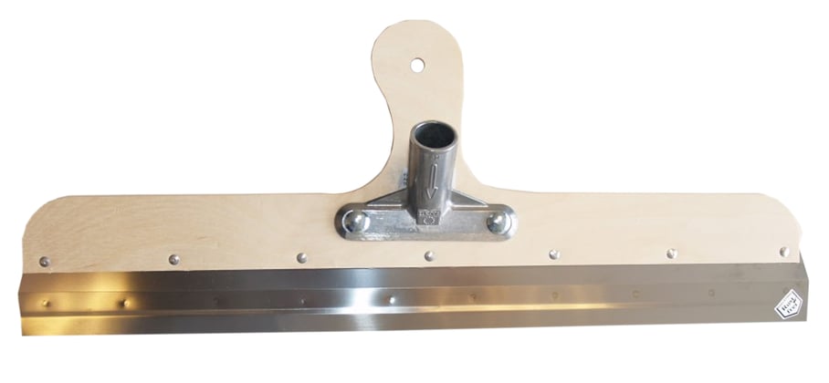 Afstrijkmes met steelhouder 56cm 