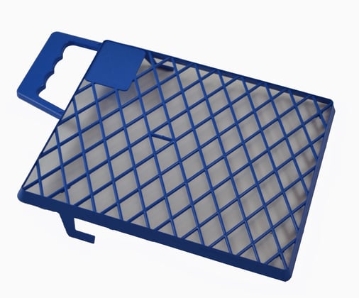 Verfrooster plastic blauw