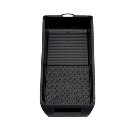 Lakbak plastic zwart 12x20cm