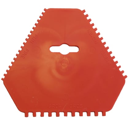 Lijmstrijker kunststof 14cm