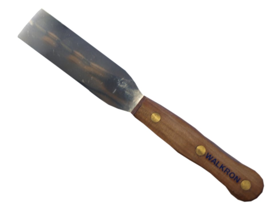 Stopmes gebogen lemmet 28 cm