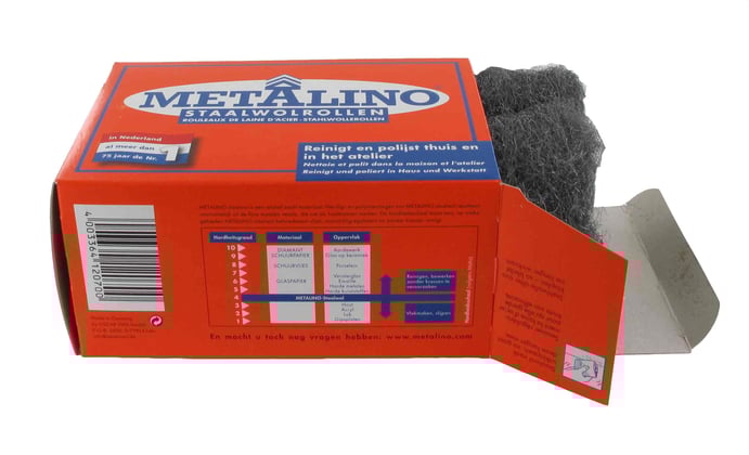 Metalino staalwol 4 rollen