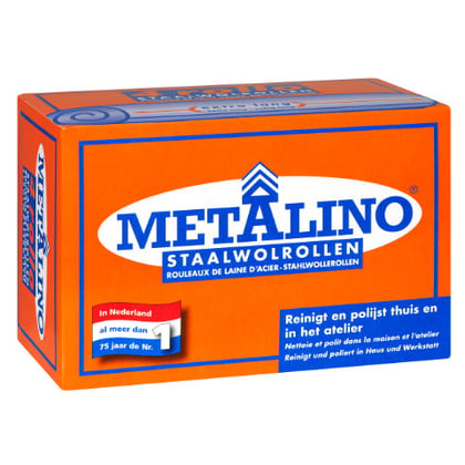 Metalino staalwol  4 rollen