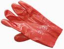 Werkhandschoen rood 
