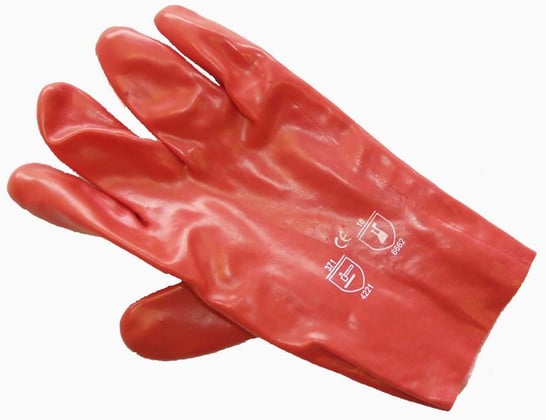 Werkhandschoen rood