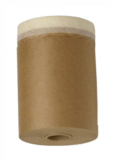 Maskeertape met papier 18cm x 20mtr
