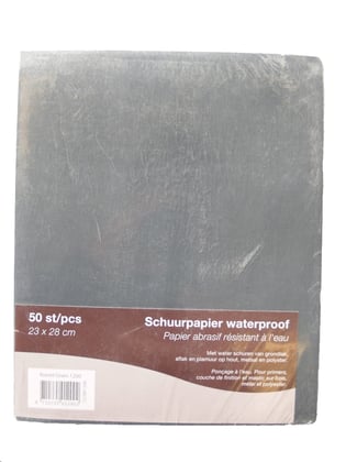 Schuurpapier Aquaflex waterproof korrel 120 50st 