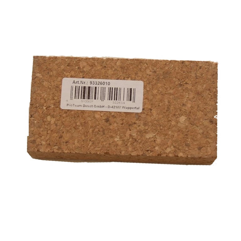 Schuurblok: natuurkurk 110x60x25mm