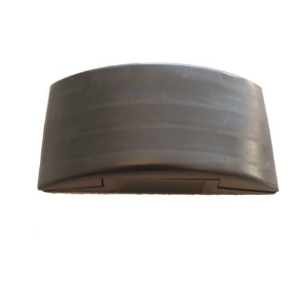 Schuurblok rubber zwart 230x70mm