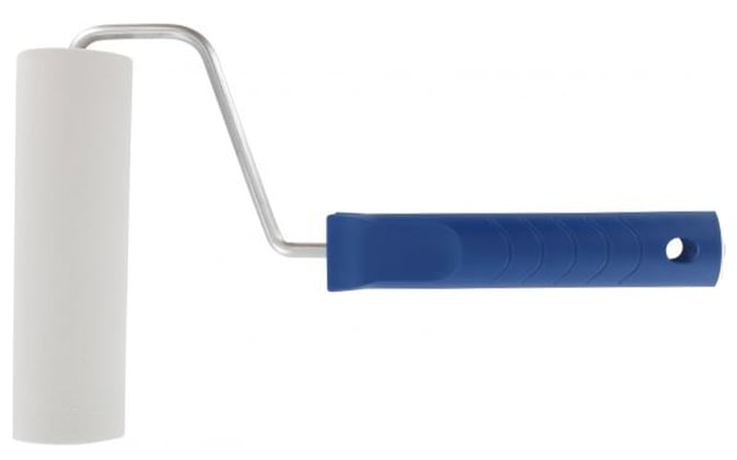 Behang aandrukrol PU schuim 150mm breed met 6mm beugel