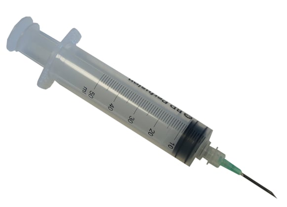 Behang injectiespuit 50ml 