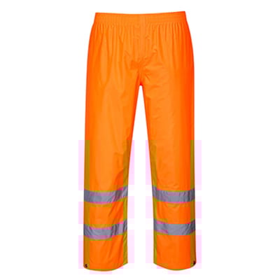 Portwest Hi-Vis regenbroek oranje maat XS  