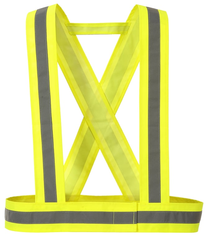 Portwest Hi-Vis veiligheidsband met klittenbandsluiting 100% polyester