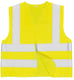 Portwest hi-vis junior veiligheidsvest 100% polyester geel maat S (4-6jr)