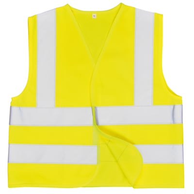 Portwest hi-vis junior veiligheidsvest 100% polyester geel maat S (4-6jr)