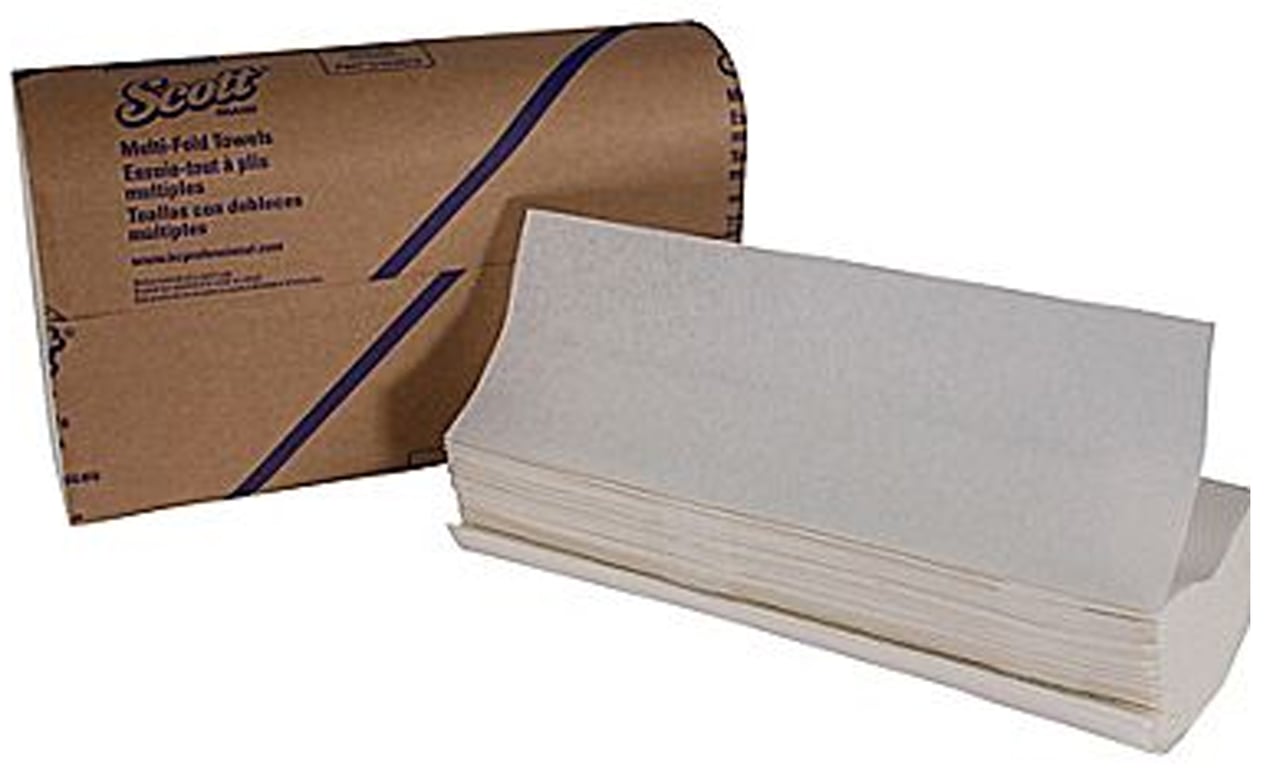 Scott handdoeken multifold medium 16 x 250 stuks wit