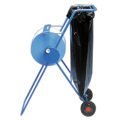 Kimberly-Clark mobiele vloerdispenser blauw metaal