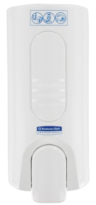 Kimberly-Clark Professional dispenser wit voor toiletbril- en oppervlaktereiniger