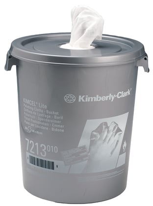 Kimtech poetsdoeken 1-lgs 300 vellen per rol wit