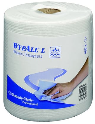 Wypall L20 Airflex poetsdoek combirol 6x400vel wit