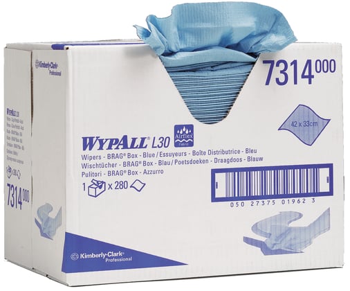 Wypall L30 Airflex poetsdoek 2-lgs 280st in draagdoos