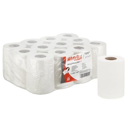 Wypall L10 Airflex poetsdoeken combirol 1-lgs 12x200 doeken wit