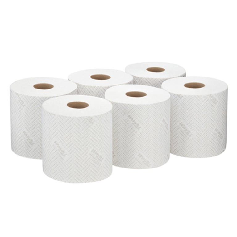 Wypall L10 poetspapier wit 1-lgs 6x500vel