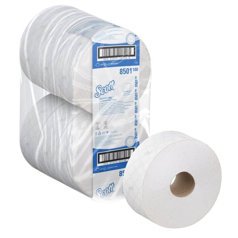 Scott Essential Jumbo toiletrol 2-lgs 6x400mtr