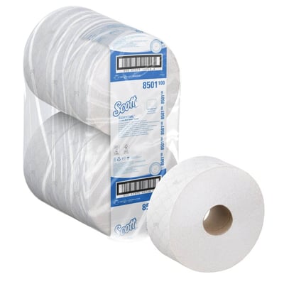 Scott Essential Jumbo toiletrol 2-lgs  6x400mtr