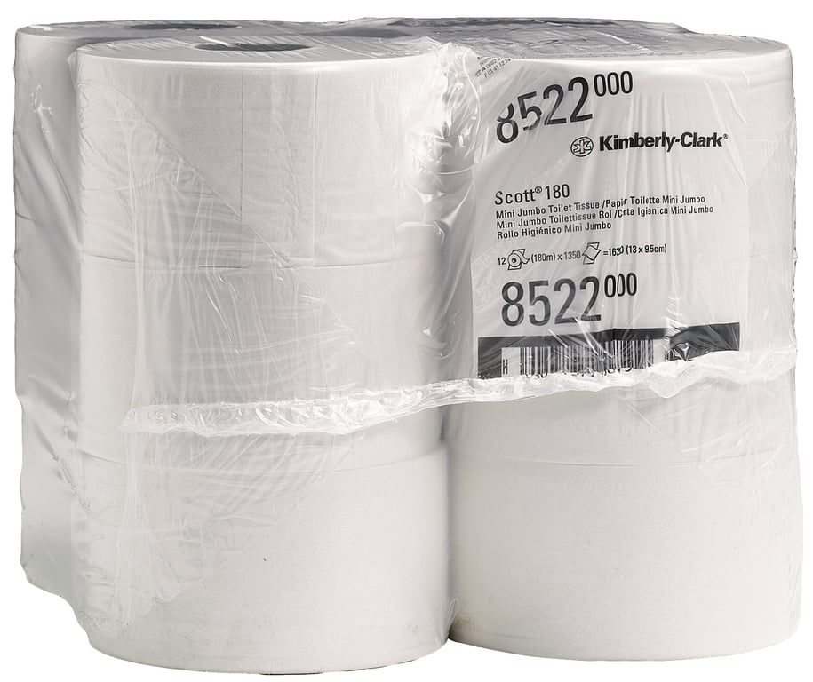 Scott 180 Mini Jumbo toilettissue 2-lgs 12x180mtr