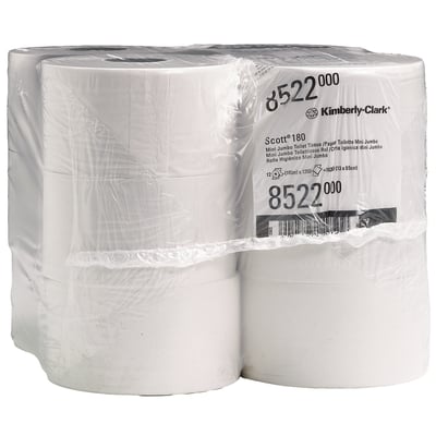 Scott® 180 Mini Jumbo toilettissue 2-lgs 12x180mtr