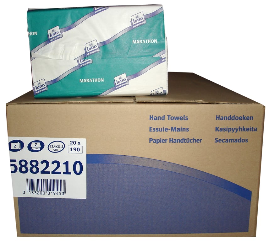 Tork Xpress® Multifold Handdoek 2-lgs wit 20x190st