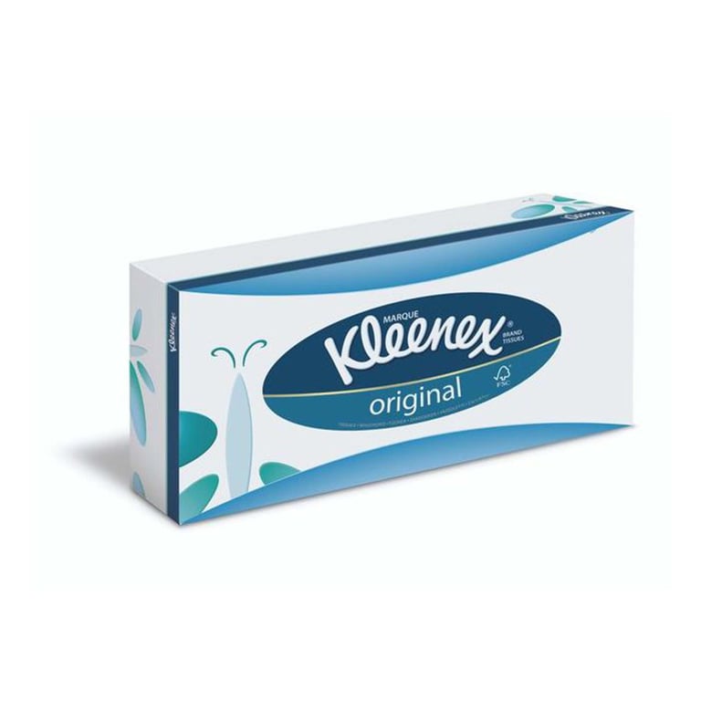Kleenex facial tissue wit 3-laags dispenserdoosje 72 tissues