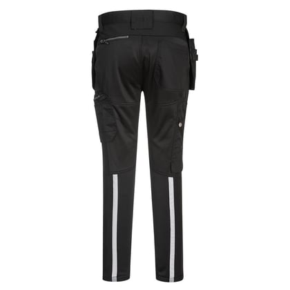 Portwest KX3 jogger met holster zakken zwart maat S