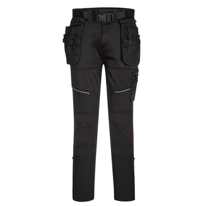 Portwest KX3 jogger met holster zakken zwart maat S