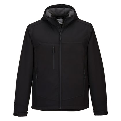 Portwest softshell jas met capuchon maat S zwart