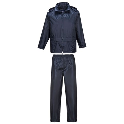Portwest essentials regenpak 2-delig marineblauw  maat 6XL