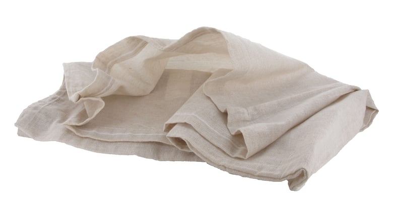 Hammam zeepbuidel dun 100% Viscos beige