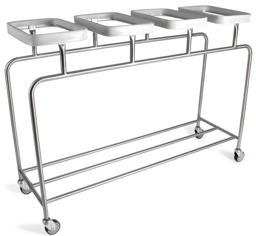 RVS Wasverzamelaar 4-rings