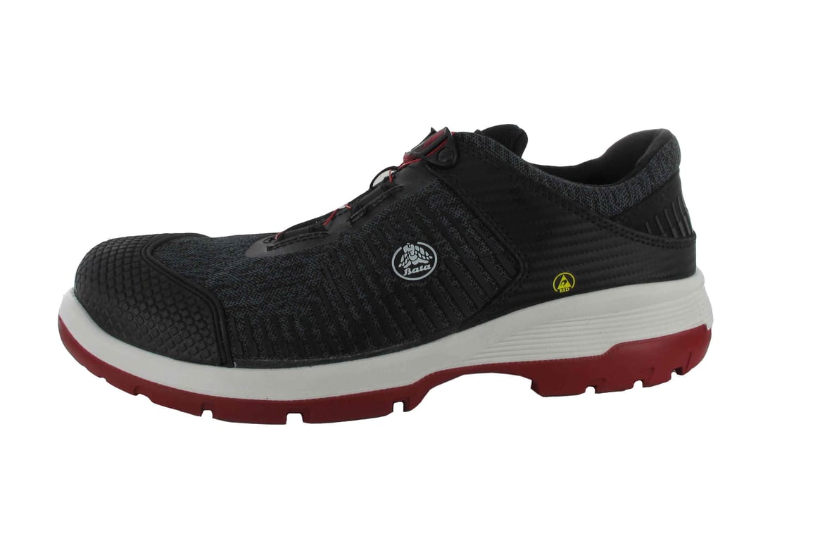 Bata Forward Legend ESD veiligheidsschoen laag zwart grijs