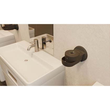 Lesseau handmatige zeepdispenser zwart 