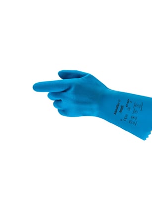Ansell AlphaTec 87-029 handschoen  blauw maat M (8)