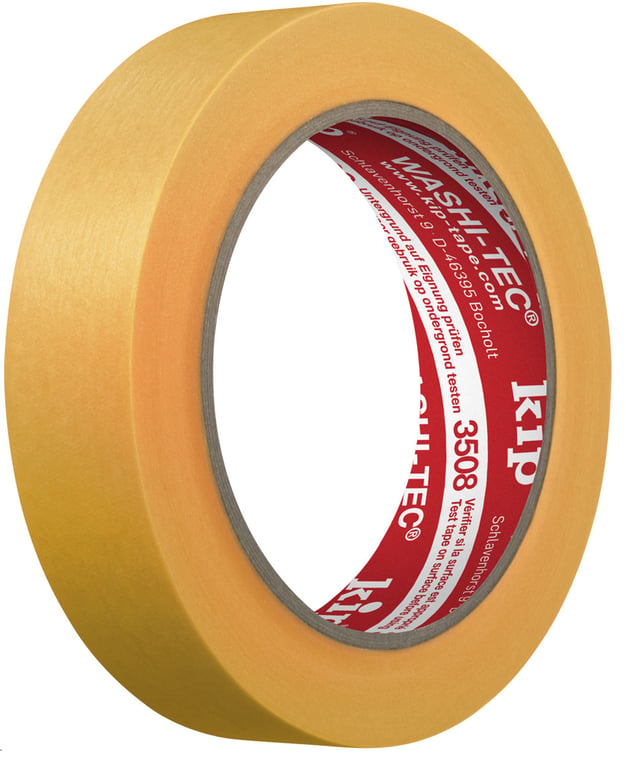 Kip 3508 fineline tape geel 50mtr
