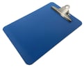 CaluDetect detecteerbaar kunststof klembord A4 blauw met rvs clip 