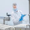 CaluDetect detecteerbaar kunststof klembord A4 blauw met rvs clip 