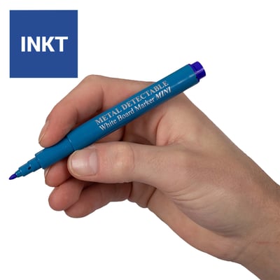 CaluDetect whiteboard marker mini  detecteerbaar blauw