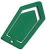 CaluDetect paperclip detecteerbaar 2,5x5cm groen