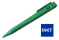 CaluDetect standaard pen detecteerbaar groen met clip en blauwe inkt